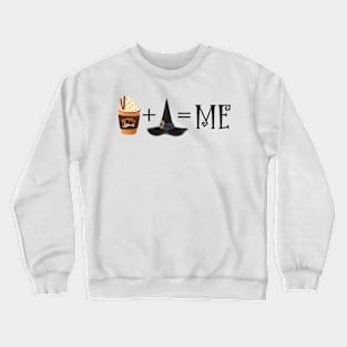 Coffee plus Witch Hat Crewneck Sweatshirt